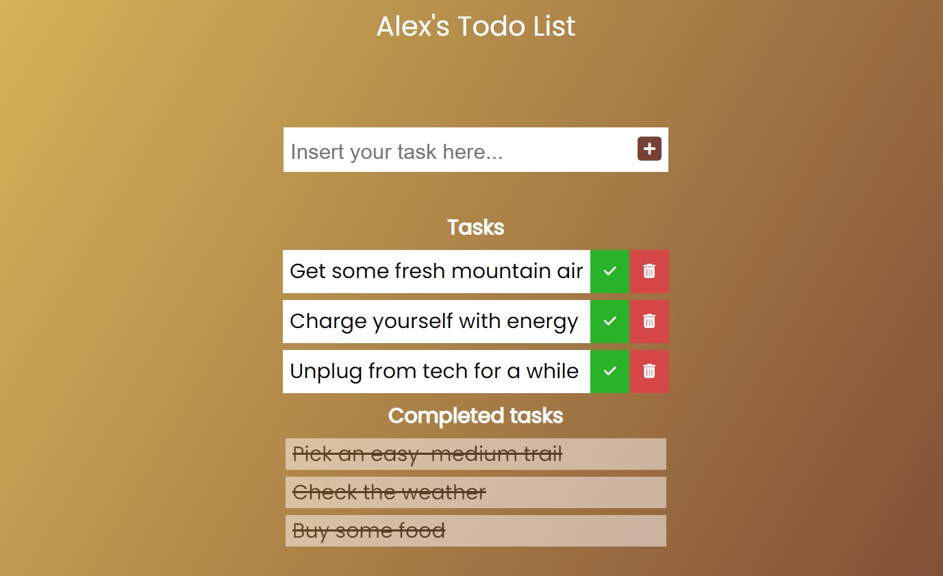 Try the Todo App